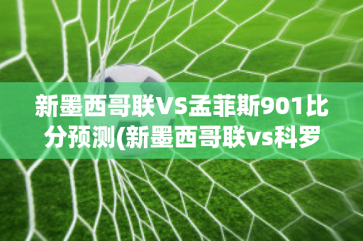 新墨西哥联VS孟菲斯901比分预测(新墨西哥联vs科罗拉比分)