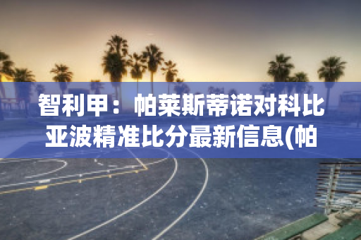 智利甲：帕莱斯蒂诺对科比亚波精准比分最新信息(帕科转会比利亚雷亚尔)