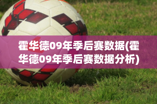 霍华德09年季后赛数据(霍华德09年季后赛数据分析)