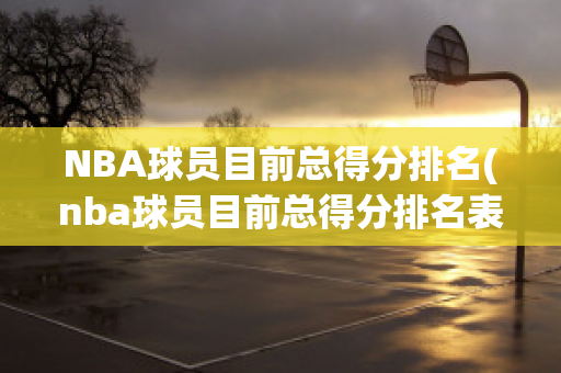 NBA球员目前总得分排名(nba球员目前总得分排名表)