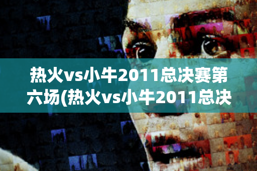 热火vs小牛2011总决赛第六场(热火vs小牛2011总决赛数据)