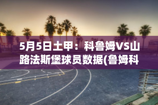 5月5日土甲：科鲁姆VS山路法斯堡球员数据(鲁姆科尔夫)