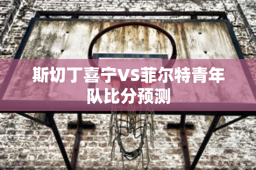 斯切丁喜宁VS菲尔特青年队比分预测