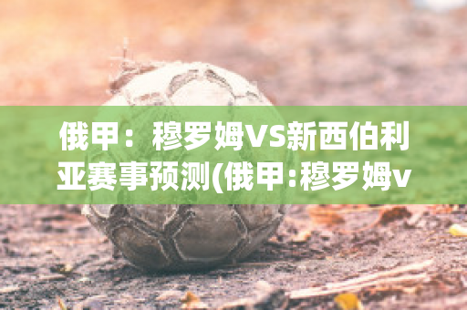 俄甲：穆罗姆VS新西伯利亚赛事预测(俄甲:穆罗姆vs新西伯利亚赛事预测分析)