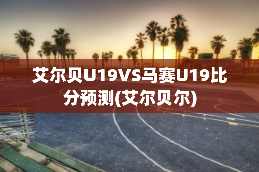 艾尔贝U19VS马赛U19比分预测(艾尔贝尔)