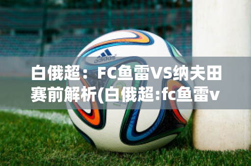 白俄超：FC鱼雷VS纳夫田赛前解析(白俄超:fc鱼雷vs纳夫田赛前解析图片)