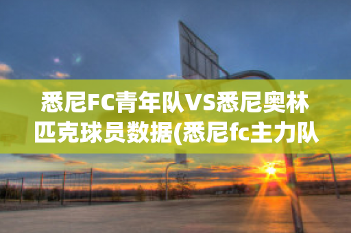 悉尼FC青年队VS悉尼奥林匹克球员数据(悉尼fc主力队员)