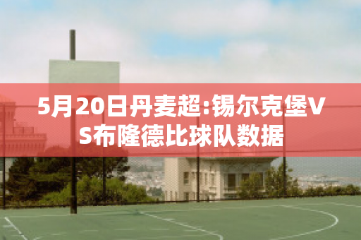 5月20日丹麦超:锡尔克堡VS布隆德比球队数据