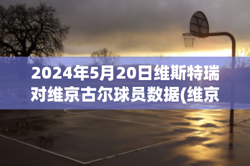 2024年5月20日维斯特瑞对维京古尔球员数据(维京vs斯特罗)