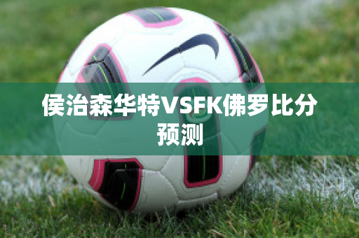 侯治森华特VSFK佛罗比分预测