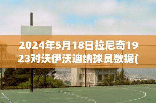 2024年5月18日拉尼奇1923对沃伊沃迪纳球员数据(拉奇沃夫)