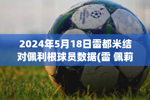 2024年5月18日雷都米结对佩利根球员数据(雷 佩莉)