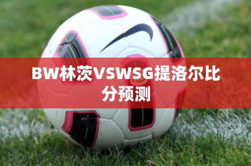 BW林茨VSWSG提洛尔比分预测