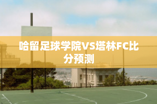 哈留足球学院VS塔林FC比分预测