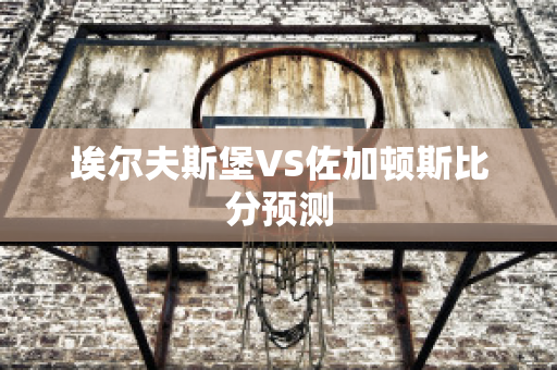 埃尔夫斯堡VS佐加顿斯比分预测