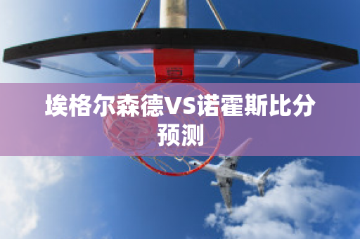 埃格尔森德VS诺霍斯比分预测