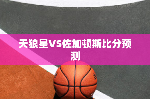 天狼星VS佐加顿斯比分预测