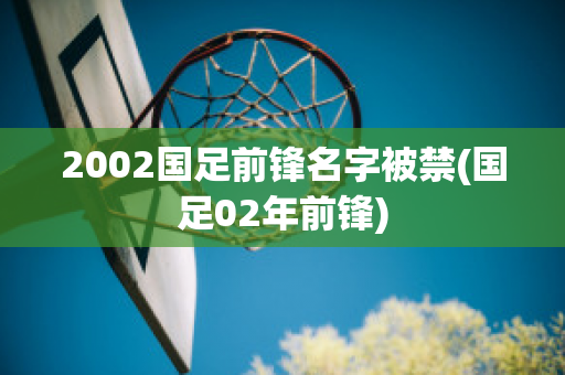 2002国足前锋名字被禁(国足02年前锋)