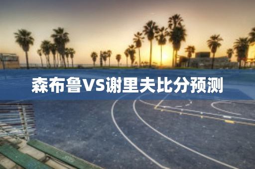 森布鲁VS谢里夫比分预测