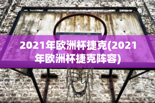 2021年欧洲杯捷克(2021年欧洲杯捷克阵容)