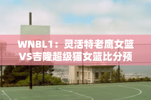 WNBL1：灵活特老鹰女篮VS吉隆超级猫女篮比分预测