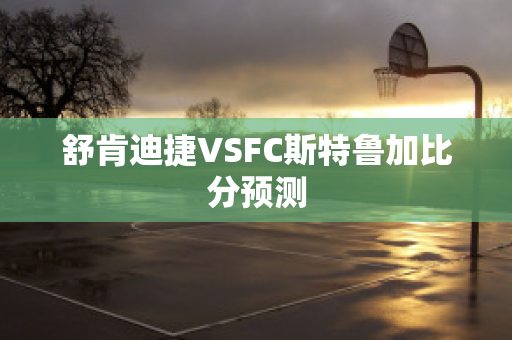 舒肯迪捷VSFC斯特鲁加比分预测