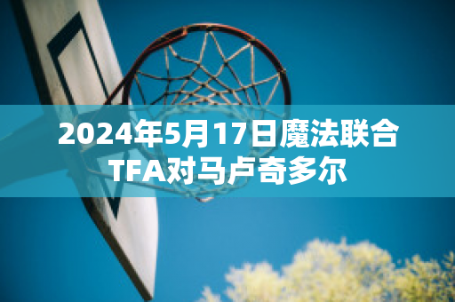 2024年5月17日魔法联合TFA对马卢奇多尔