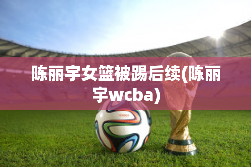 陈丽宇女篮被踢后续(陈丽宇wcba)