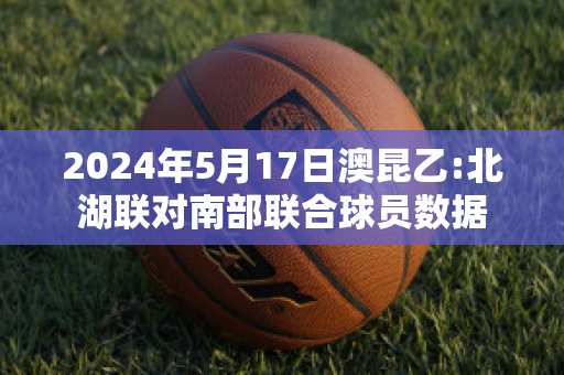 2024年5月17日澳昆乙:北湖联对南部联合球员数据