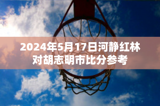 2024年5月17日河静红林对胡志明市比分参考