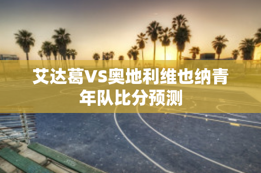 艾达葛VS奥地利维也纳青年队比分预测