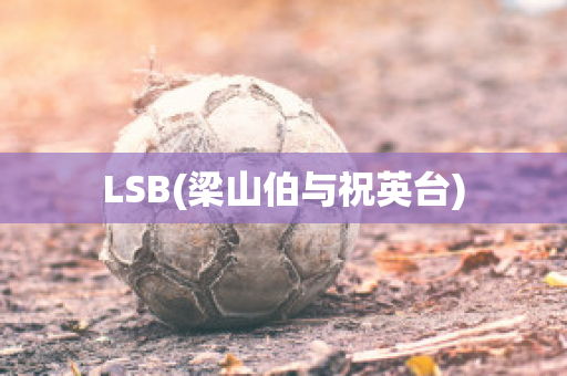 LSB(梁山伯与祝英台)