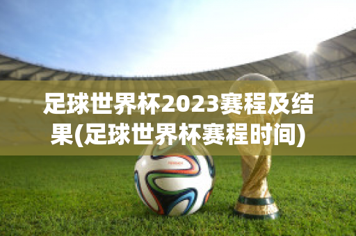 足球世界杯2023赛程及结果(足球世界杯赛程时间)