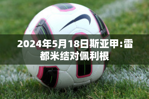 2024年5月18日斯亚甲:雷都米结对佩利根