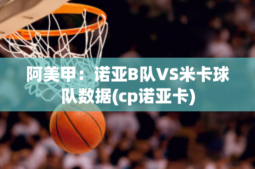 阿美甲：诺亚B队VS米卡球队数据(cp诺亚卡)