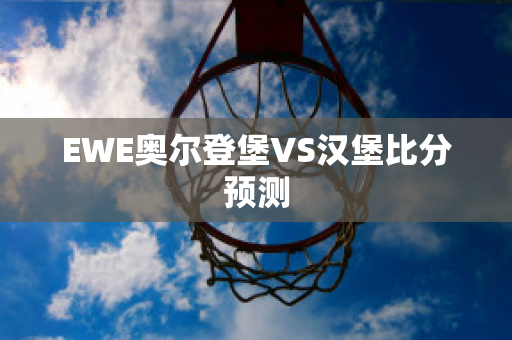 EWE奥尔登堡VS汉堡比分预测