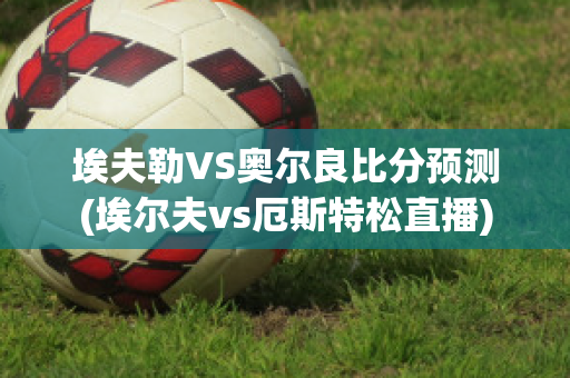 埃夫勒VS奥尔良比分预测(埃尔夫vs厄斯特松直播)