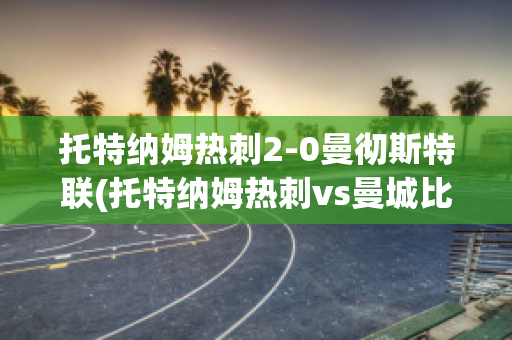 托特纳姆热刺2-0曼彻斯特联(托特纳姆热刺vs曼城比分预测)