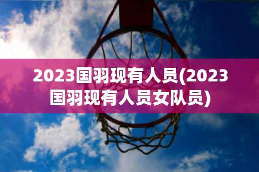 2023国羽现有人员(2023国羽现有人员女队员)