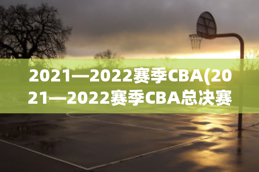 2021—2022赛季CBA(2021—2022赛季CBA总决赛)