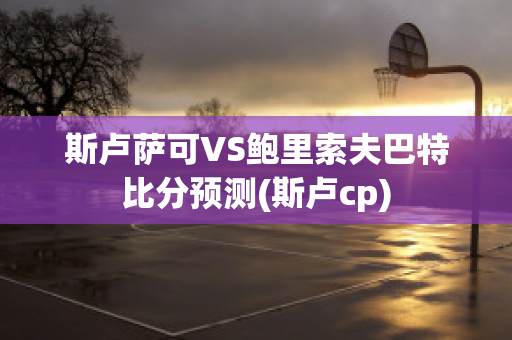 斯卢萨可VS鲍里索夫巴特比分预测(斯卢cp)