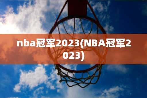 nba冠军2023(NBA冠军2023)