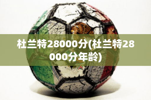 杜兰特28000分(杜兰特28000分年龄)