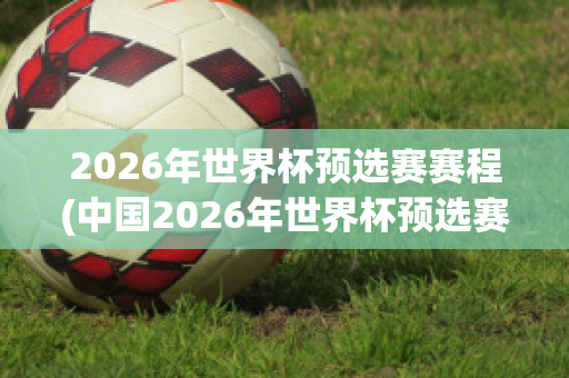 2026年世界杯预选赛赛程(中国2026年世界杯预选赛赛程)