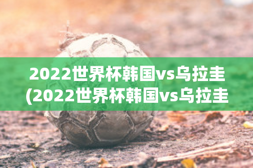 2022世界杯韩国vs乌拉圭(2022世界杯韩国vs乌拉圭录像)