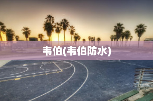 韦伯(韦伯防水)