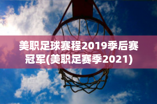 美职足球赛程2019季后赛冠军(美职足赛季2021)