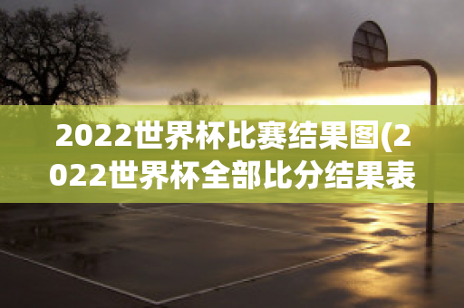 2022世界杯比赛结果图(2022世界杯全部比分结果表图片)