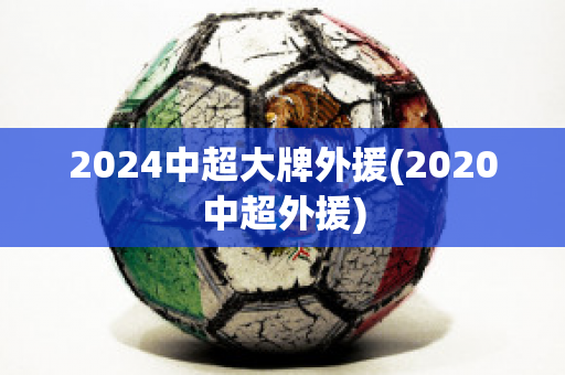 2024中超大牌外援(2020中超外援)