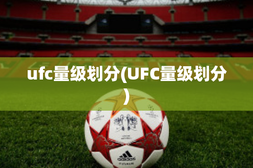 ufc量级划分(UFC量级划分)